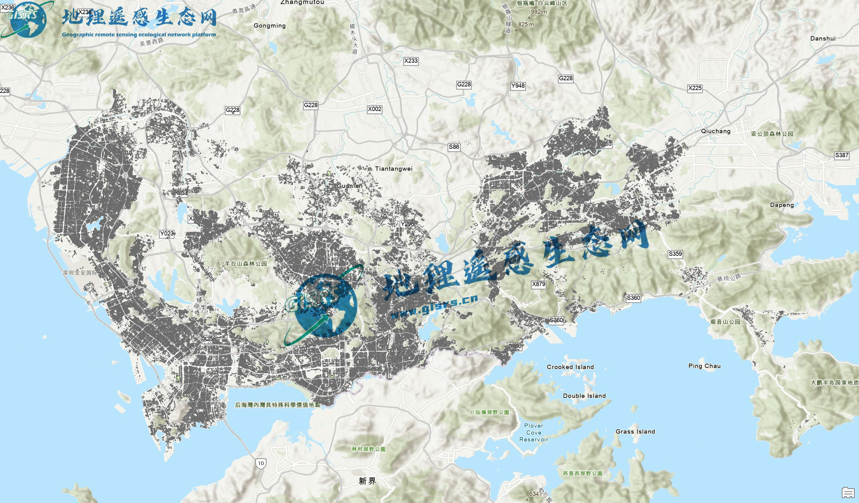 全国建筑轮廓分布数据