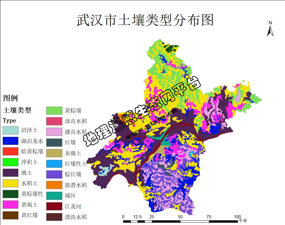 全国土壤类型分布数据