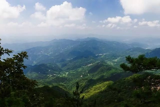 河南大别山自然保护区功能区划数据