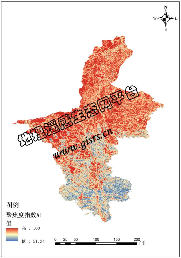 生态系统聚集度指数AI