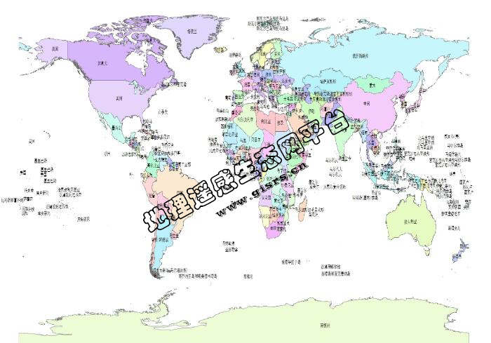 全球国家行政边界数据