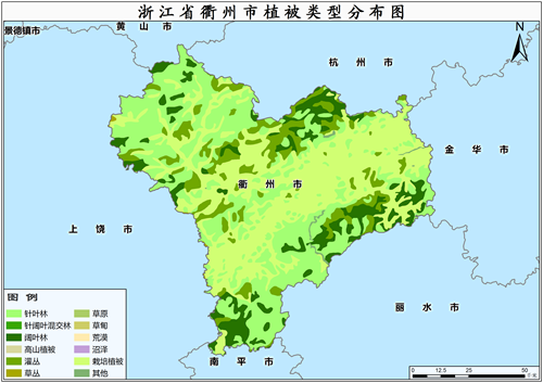 浙江省-地理遥感生态网平台-中国领先的地理生态信息服务平台